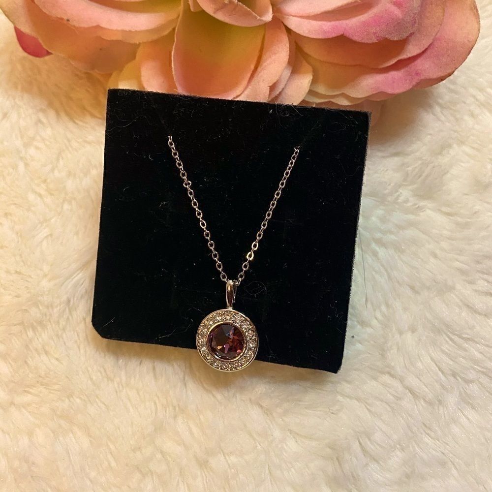 ⭐️Swarovski Sterling silver Crystal necklace